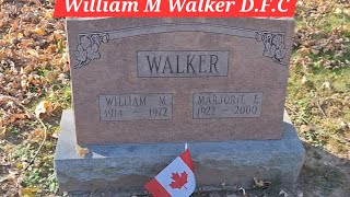 WW2 Lancaster Bomber pilot William M Walker DFC survivor of 32 bomber sorties over Germany [upl. by Jsandye]