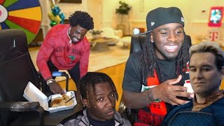 Kodak is bugging…Kai Cenat amp Kodak Black MUKBANG  election DAY￼ [upl. by Meeks720]