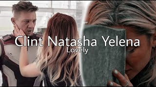 Clint Natasha Yelena edit Lovely [upl. by Jonathon]