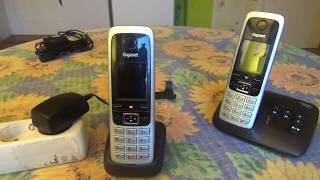 Functional testing Cordless telephone Gigaset C430A Duo DECT [upl. by Herriott]