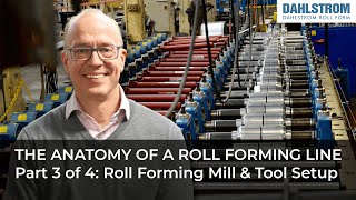 Anatomy of a Roll Forming Line  Part 3 of 4 Roll Forming Mill [upl. by Borlow]