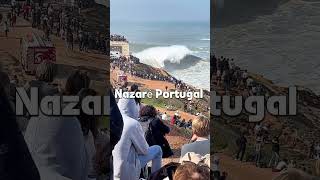 Nazaré em dia de ondas gigantes gigantesdenazaré [upl. by Hailahk]