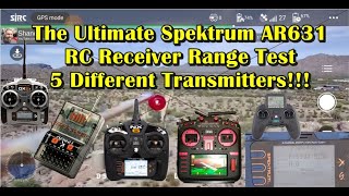 Spektrum AR631 Receiver Range Test Take 2  Redemption Video [upl. by Yaakov]