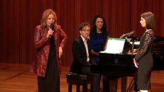 Guildhall Masterclass Renée Fleming Vocal Masterclass  Margo Arsane [upl. by Aekal811]