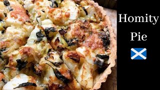 Homity Pie  WWII Recipe  Cheese leek amp potato pie [upl. by Gretta358]