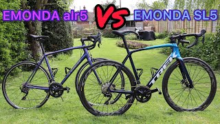 Trek Emonda ALR5 Vs Trek Emonda SL5  Aluminium Vs Carbon  Which one would I buy [upl. by Aramoix]