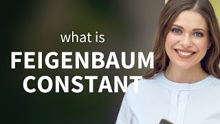 Unlocking the Mystery of the Feigenbaum Constant [upl. by Neelik109]