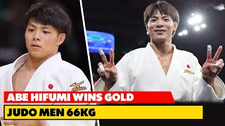 Japans Abe Hifumi Wins Gold  Judo Mens 66kg  Olympic 2024 [upl. by Boser]