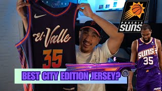 BEST CITY EDITION JERSEY THIS YEAR Kevin Durant Authentic Jersey [upl. by Eiroc]