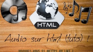 Comment mettre de laudio mped sur son site html [upl. by Minnnie]