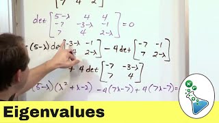 What are Eigenvalues amp How to Find Them [upl. by Gudrun666]