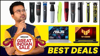 Best Deals on Trimmers and Laptop  Amazon Great India Sale amp Flipkart Big Billion Days Offer 2024 [upl. by Clarette]