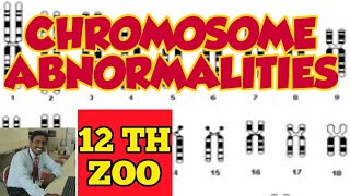 CHROMOSOMAL ABNORMALITIES  TAMIL  PRINCIPLES OF INHERITANCE  STD 12  ZOOLOGY [upl. by Kim75]