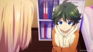 Jugando con un chico shota 😝 anime  momento adorable [upl. by Anneirda]