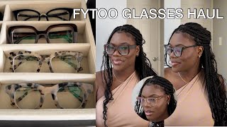 Eyeglasses Try On Haul ft FYTOO [upl. by Primalia]