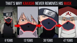 Why doesnt Kakashi take off his mask  Naruto and Boruto [upl. by Thrasher139]