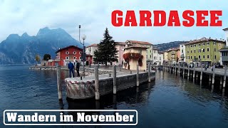 Der Gardasee im November Wandern von Nago nach Torbole [upl. by Aikahc]