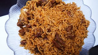 How to make beef pilau at home simple pilau recipe kenyan pilau recipe [upl. by Adlay]