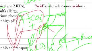 54 Acetazolamide  Carbonic anhydrase inhibitor [upl. by Artened474]