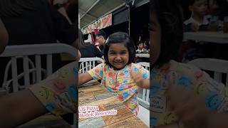 US Pizza food singaporelife youtubeshorts family fun subscribe telugu [upl. by Eremahs388]