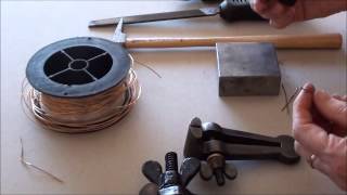 Make Your Own Rivet a Metal Smithing Technique [upl. by Sauer]