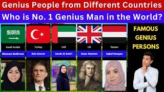 Genius People from Different Countries [upl. by Esorbma]