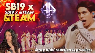 AAA 2023 SB19 with ampTEAM PERFORMANCE REACTION [upl. by Hyland513]