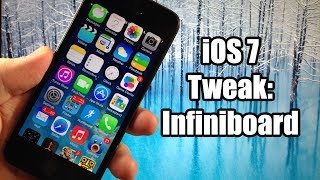 iOS 7 Jailbreak Tweaks Infiniboard [upl. by Ayekram717]