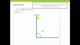 Animation Types of Angles [upl. by Maccarthy]