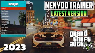 How to Install MENYOO TRAINER in GTA 5 LATEST VERSION 2023  GTA 5 Mods 2023 Hindi full Tutorial [upl. by Amik]