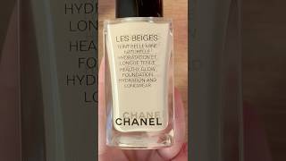 Chanel Les Beiges foundation healthy glow longwear makeup influencer beautyblogger ugc skincare [upl. by Elleirua]