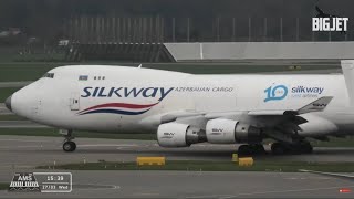 747 Trio at Amsterdam Schiphol [upl. by Aihsele408]