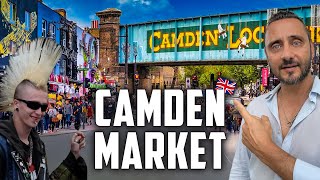 Camden Market London  Ultimate Camden Town Travel Guide Vlog 2024 [upl. by Yehs]