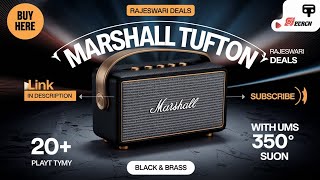 Marshall Tufton Portable Bluetooth Speaker  20 Hours Playtime 360° Sound WaterResistant views [upl. by Essej]