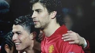 Cristiano Ronaldo and Gerard Pique before they were rivals [upl. by Christmann]