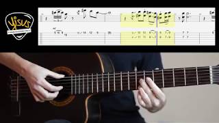 Tears in heaven  ERIC CLAPTON Solo with tabs [upl. by Olegnaid860]