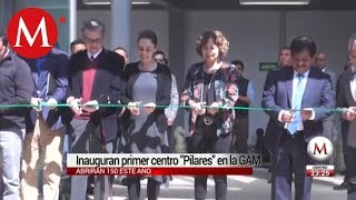 Sheinbaum inaugura en GAM primer centro Pilares de CdMx [upl. by Koh379]