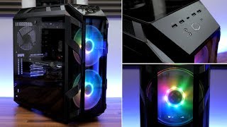 Cooler Master H500M la torre PC GAMER PERFECTA RGB 2018 [upl. by Akenit]