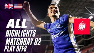 ALL HIGHLIGHTS MATCHDAY 2 ğŸ‘€âš½ Jupiler Pro League PlayOffs 2324 [upl. by Westhead]