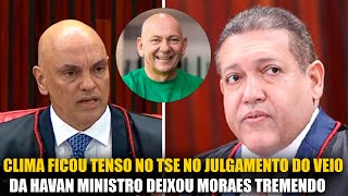 MINISTRO DEIXA ALEXANDRE DE MORAES TREMENDO COM ALERTA DURANTE JULGAMENTO DE LUCIANO HANG DA HAVAN [upl. by Krys804]