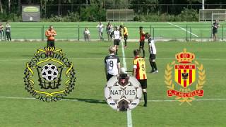 Nat Elite U15  KSC Lokeren  YellowRed KV Mechelen [upl. by Damien225]