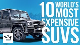 Top 10 Most Expensive SUVs In The World [upl. by Ayyidas21]