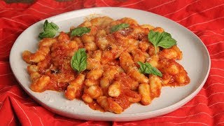 Easy Potato Gnocchi Leftover Makeover  Ep 1302 [upl. by Hnid]