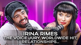 IRINA RIMES  The Voice Jury Worldwide Hit Relationships [upl. by Einnalem]