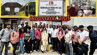 Industrial Visit to Iscon Balaji Foods Pvt Ltd  Ludhiana  Lovely professional university [upl. by Messere]