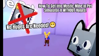 Get Into Mystic Mine In Pet Simulator X For Free [upl. by Carbrey869]