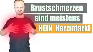 Brust Schmerzen Schmerzen im Herz Ziehen in der Brust  Deine Brustfaszie ist schuld [upl. by Sabelle]