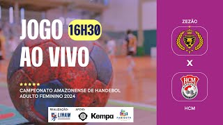 CAMPEONATO AMAZONENSE DE HANDEBOL 2024  ASSOC DESP HANDEBOL ZEZÃO X HCMIEDiMANAUARA [upl. by Eniloj762]