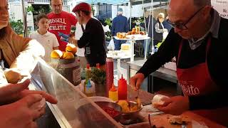 Sandwich artist in Syracusa Sicily [upl. by Brazee]