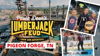 Paula Deens Lumberjack Feud Show Highlights [upl. by Adnar]